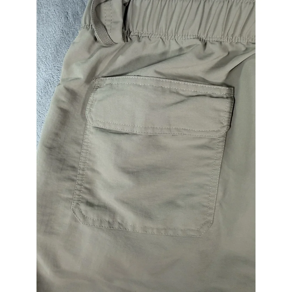 The North Face Shorts Men's Large Tan Paramount Peak Nylon Belted Cargo Hiking